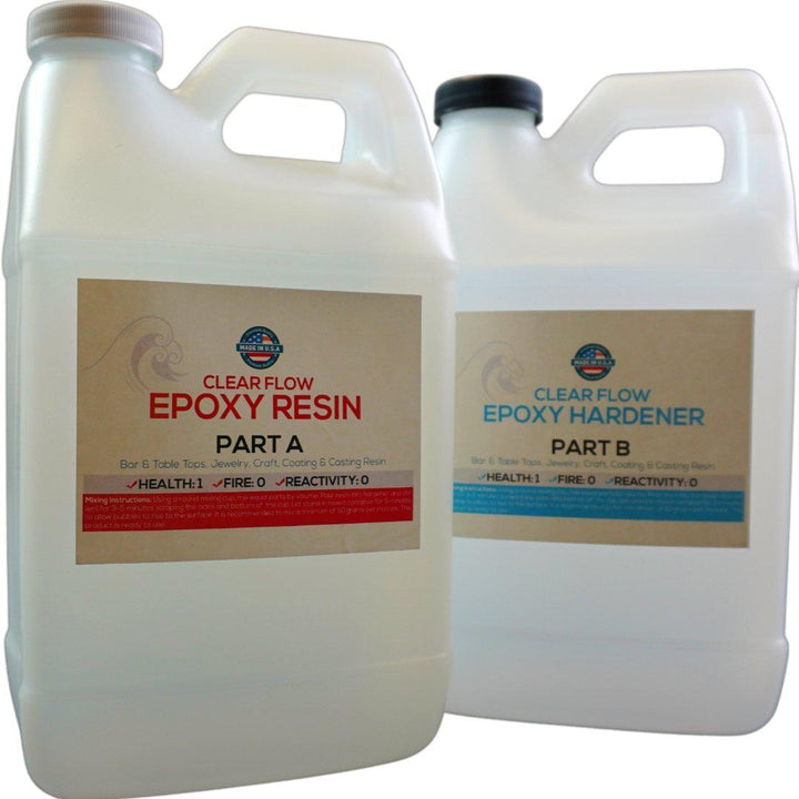 Clear Flow Epoxy Resin for Craftings Coatings and Artwork Castings