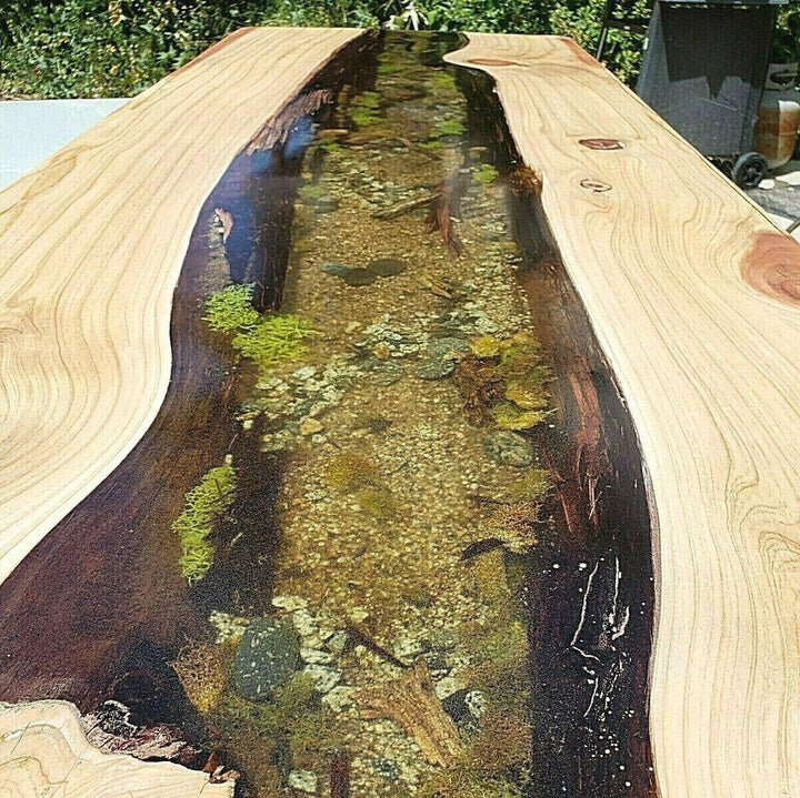 Clear Epoxy Resin Kit For Table Tops, Wood, Bar Tops & More (15 Galons):  Free US Shipping – Industrial Clear